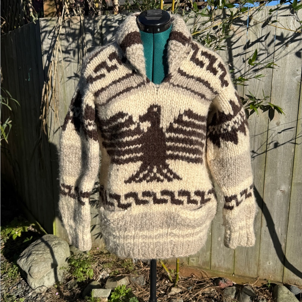 Hand-Knit Cowichan Small